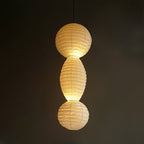 Elthayra Natural Series Bamboo Lantern Pendant Lamp