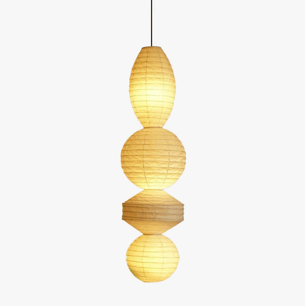Elthayra Natural Series Bamboo Lantern Pendant Lamp