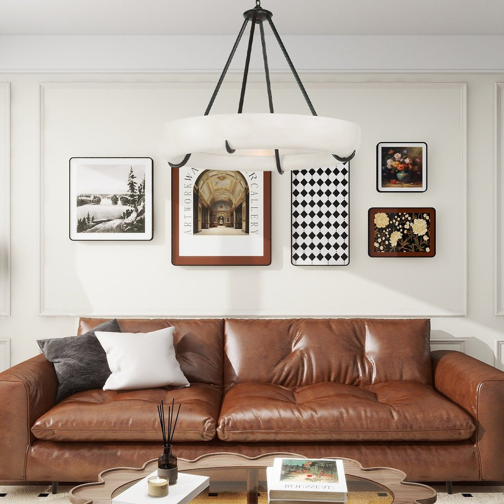 Daria Modern Alabaster Pendant Light