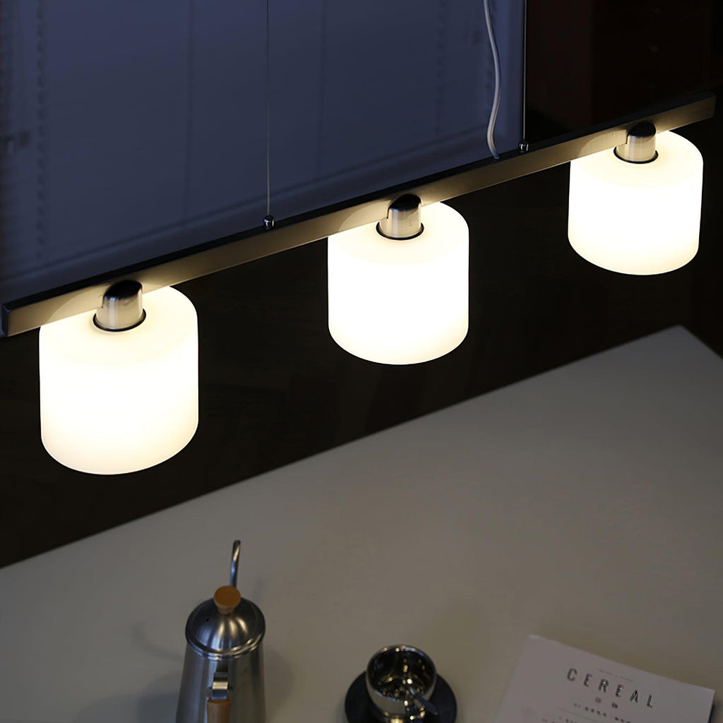 Arisha Cluster Pendant Light 3 Heads Glass