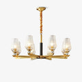 Astra Luxury Hexa Brass Chandelier