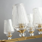 Astra Luxury Hexa Brass Chandelier