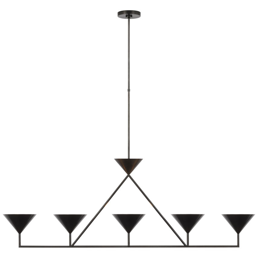 Ulveleth Modern Minimalist Linear Chandelier