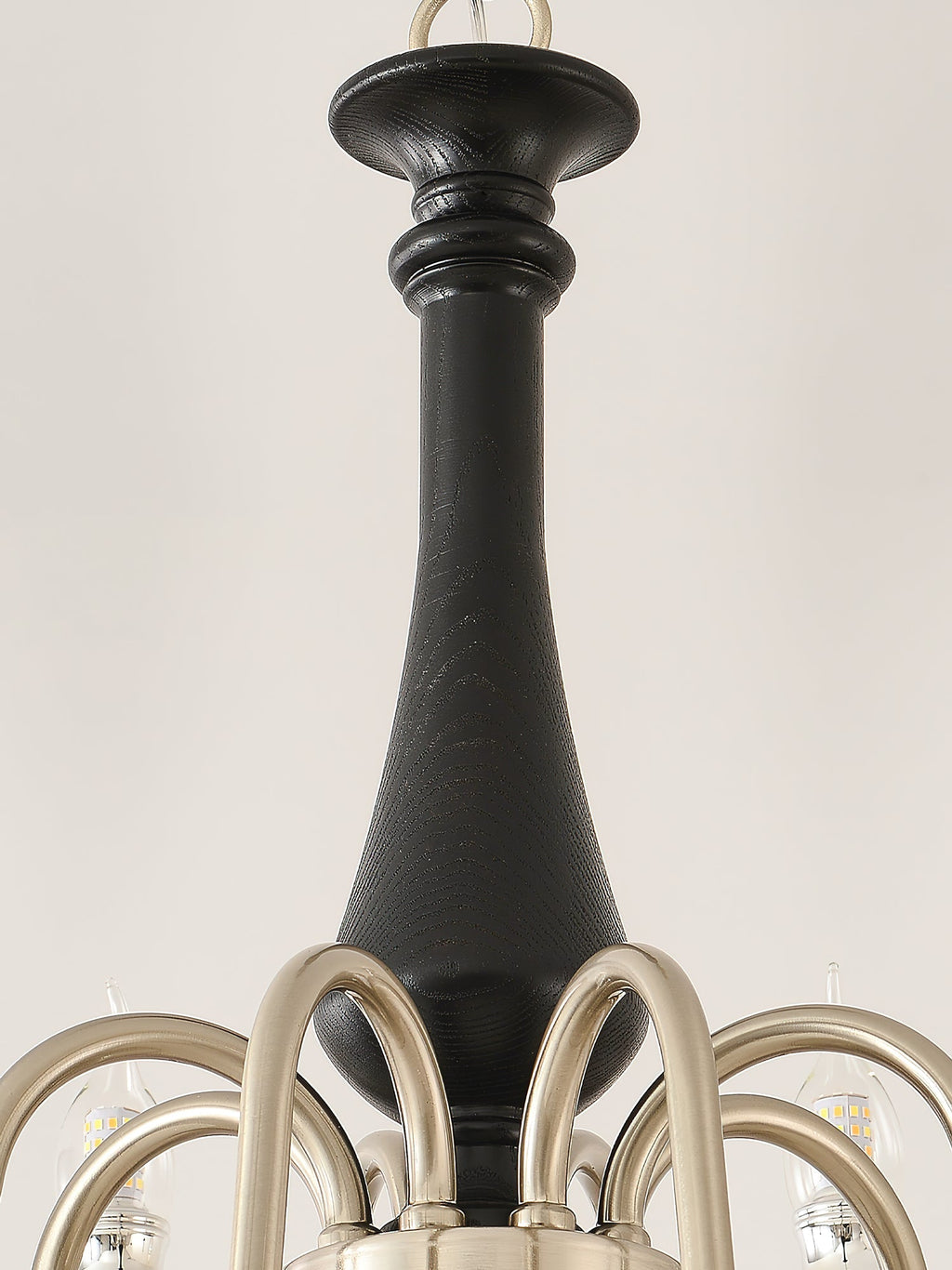 Orvella Classic Metal&Wood Chandelier