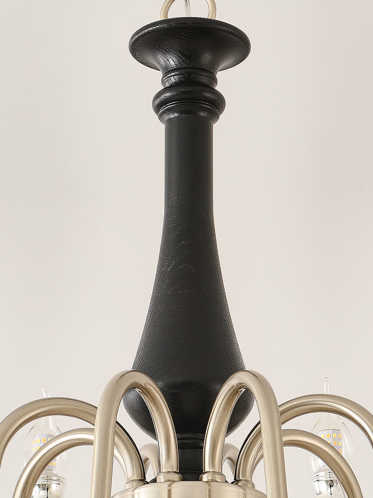 Orvella Classic Metal&Wood Chandelier