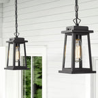 Erphaa Traditional Vintage Outdoor Lantern Pendant Lamp