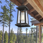 Erphaa Traditional Vintage Outdoor Lantern Pendant Lamp