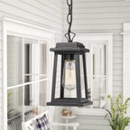 Erphaa Traditional Vintage Outdoor Lantern Pendant Lamp