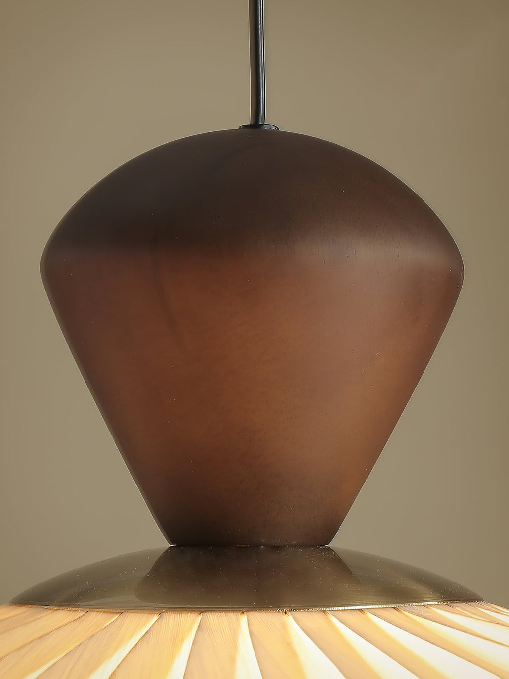 Ovola Modern Wood Pendant Light