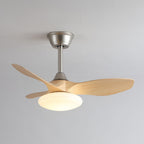 Zephira Minimalist Metal Ceiling Fan Light