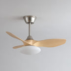 Zephira Minimalist Metal Ceiling Fan Light