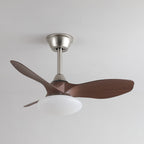 Zephira Minimalist Metal Ceiling Fan Light