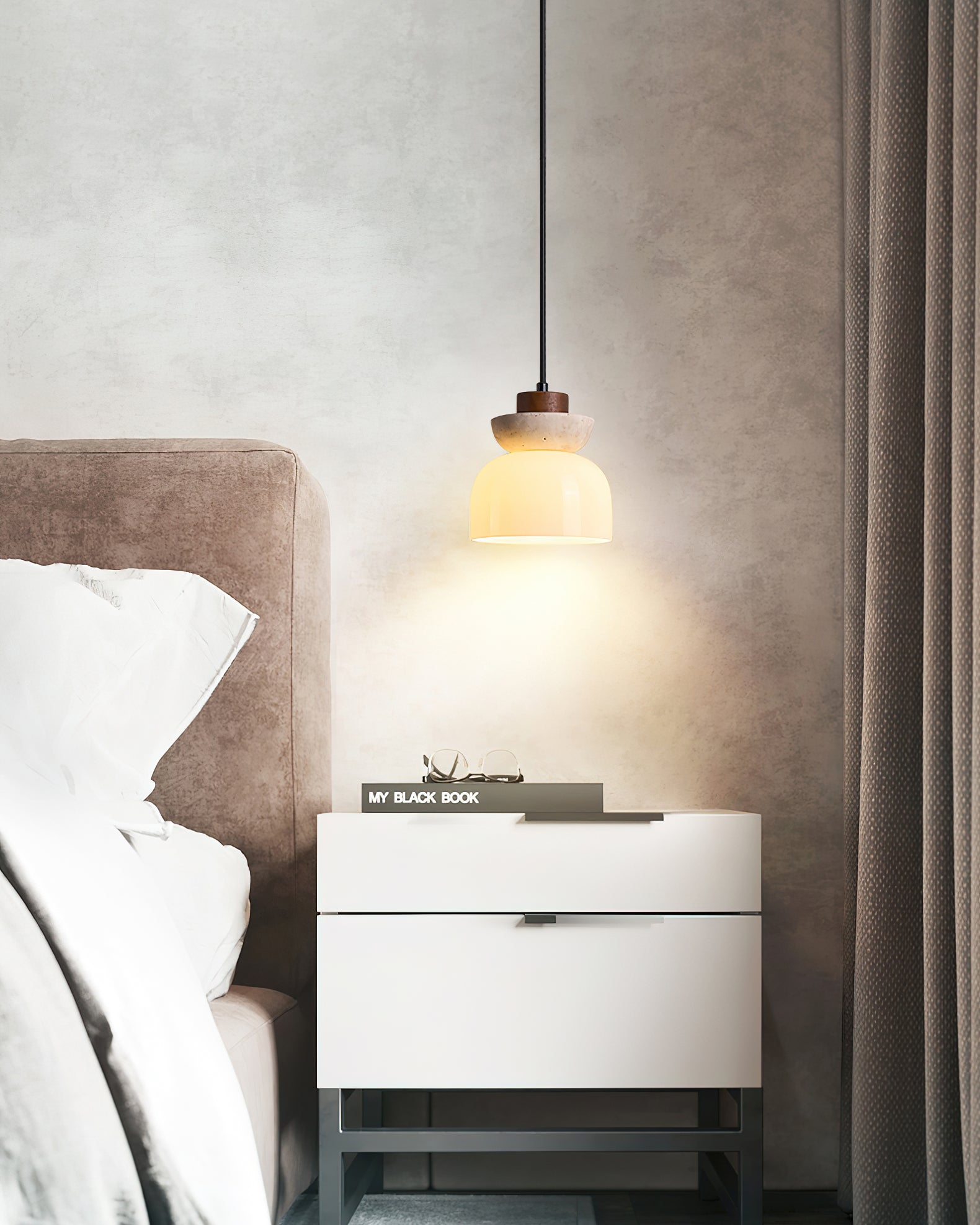 Ritta Layered Dome Pendant Lamp