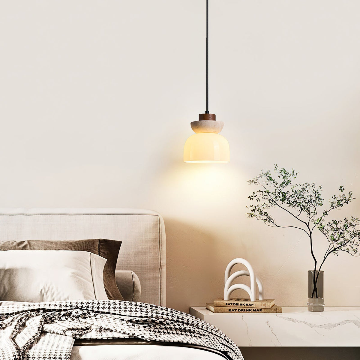 Ritta Layered Dome Pendant Lamp