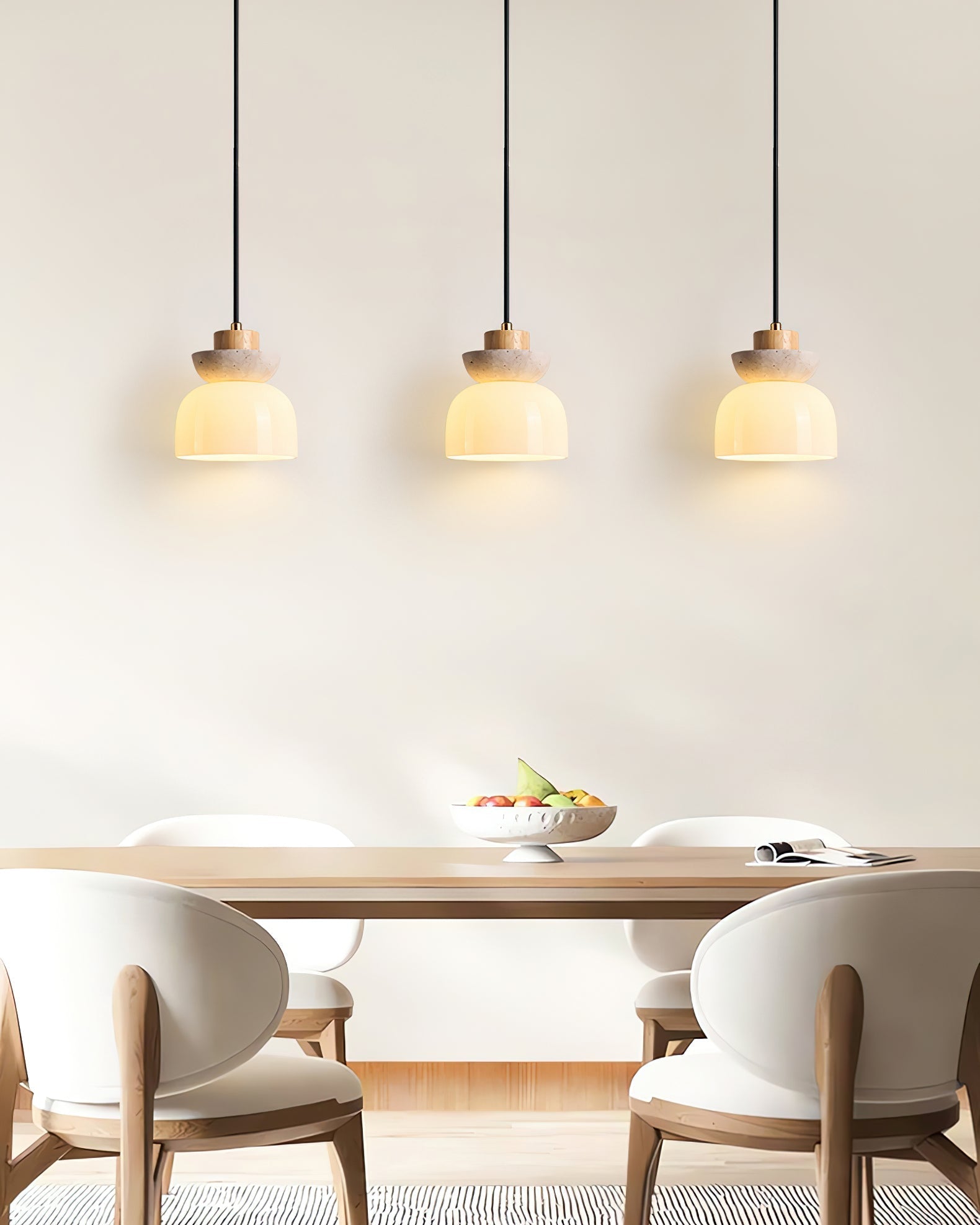 Ritta Layered Dome Pendant Lamp