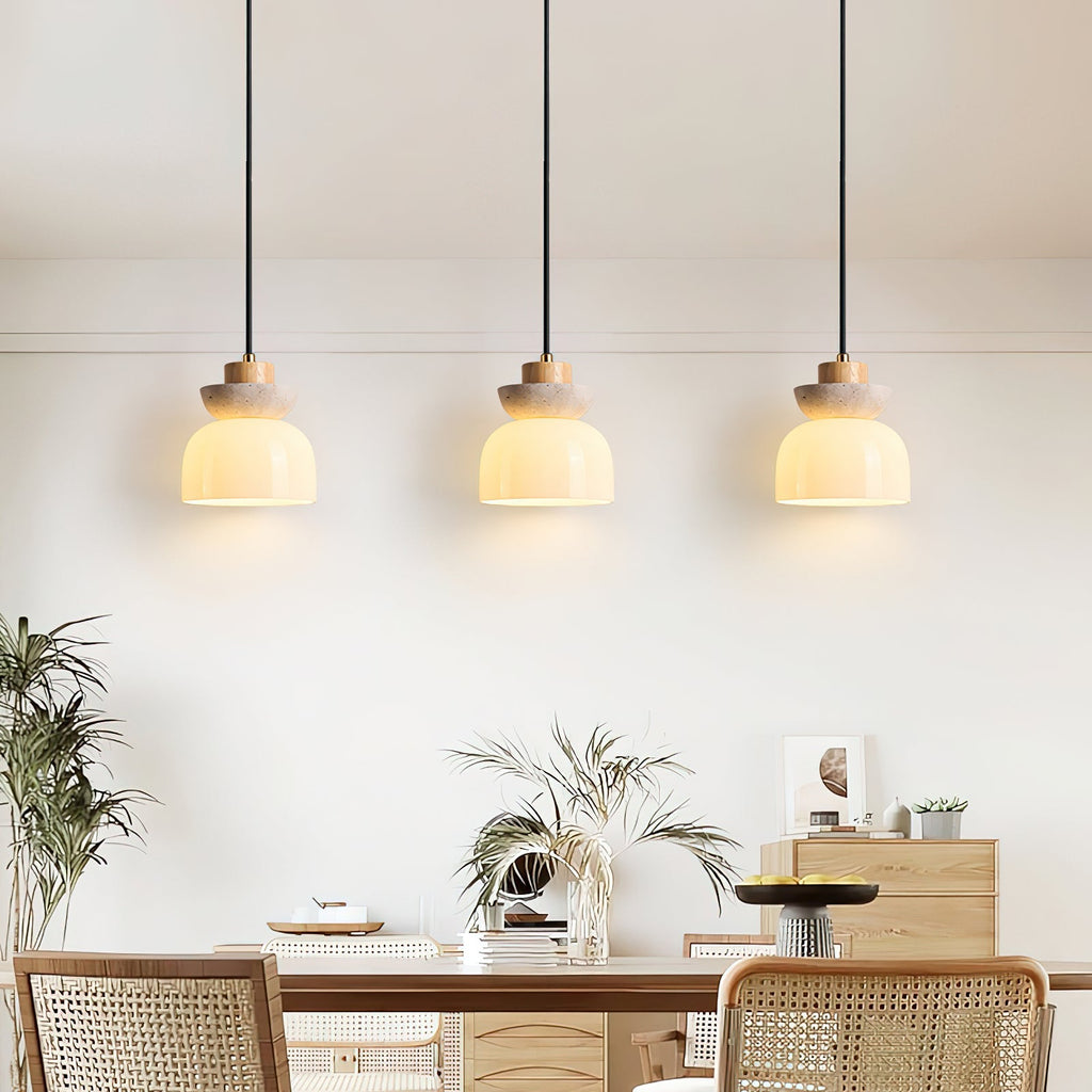 Ritta Layered Dome Pendant Lamp