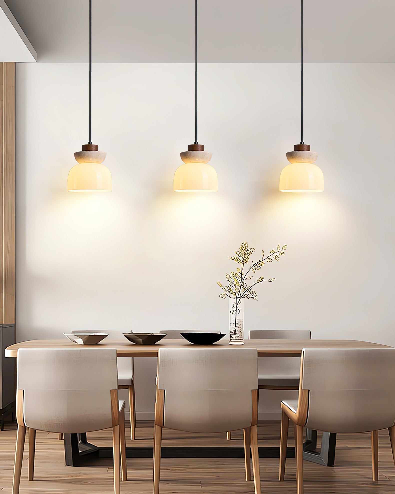 Ritta Layered Dome Pendant Lamp