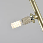 Aurvaryra Modern Minimalist Brass Glass Chandelier