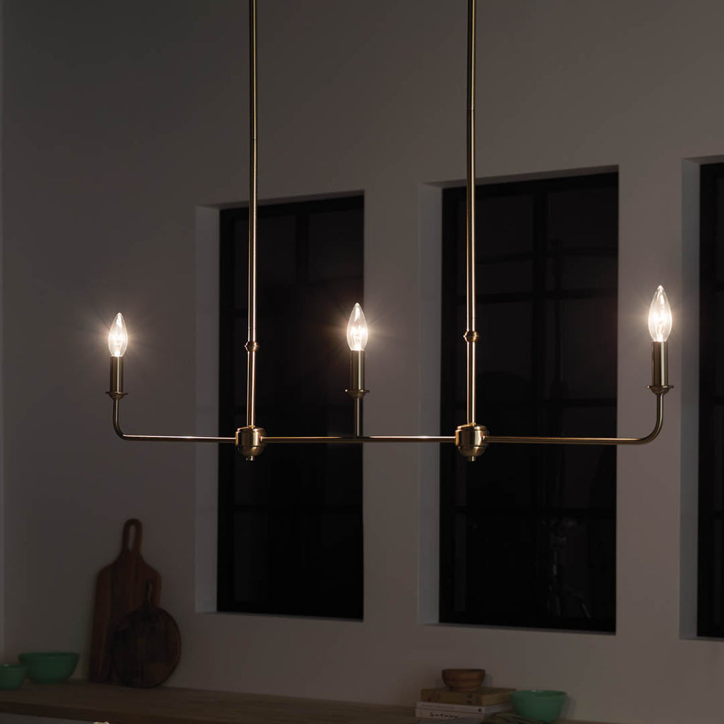 Mymareth Modern Minimalist Linear Chandelier