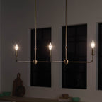 Mymareth Modern Minimalist Linear Chandelier