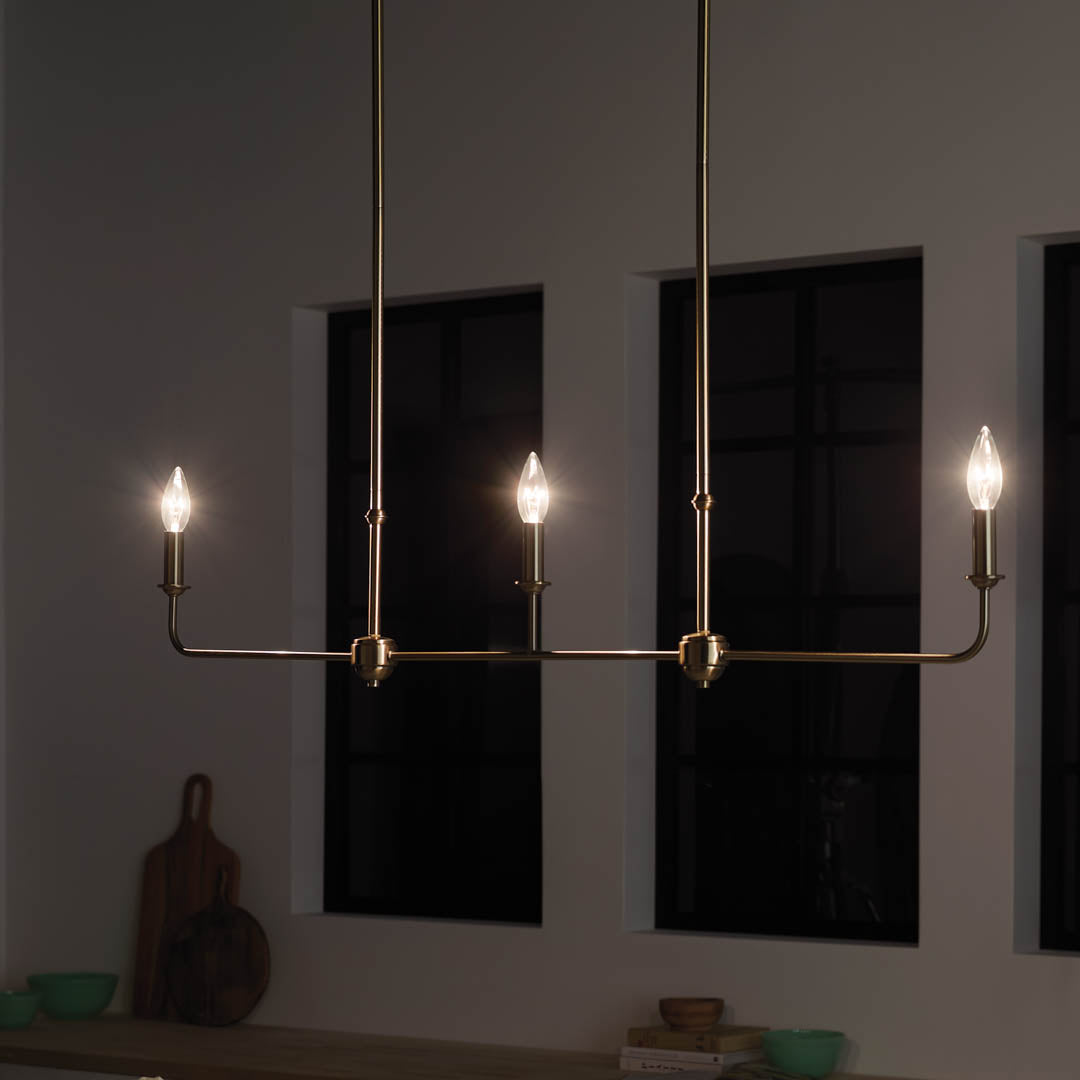 Mymareth Modern Minimalist Linear Chandelier