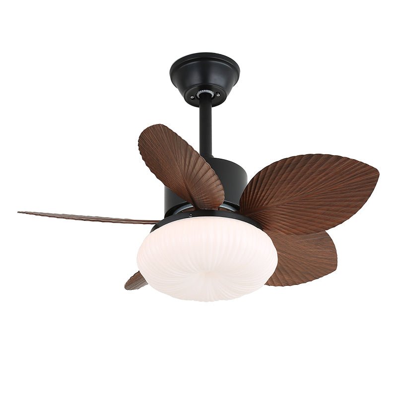 Liora Tropical Wood Ceiling Fan Light