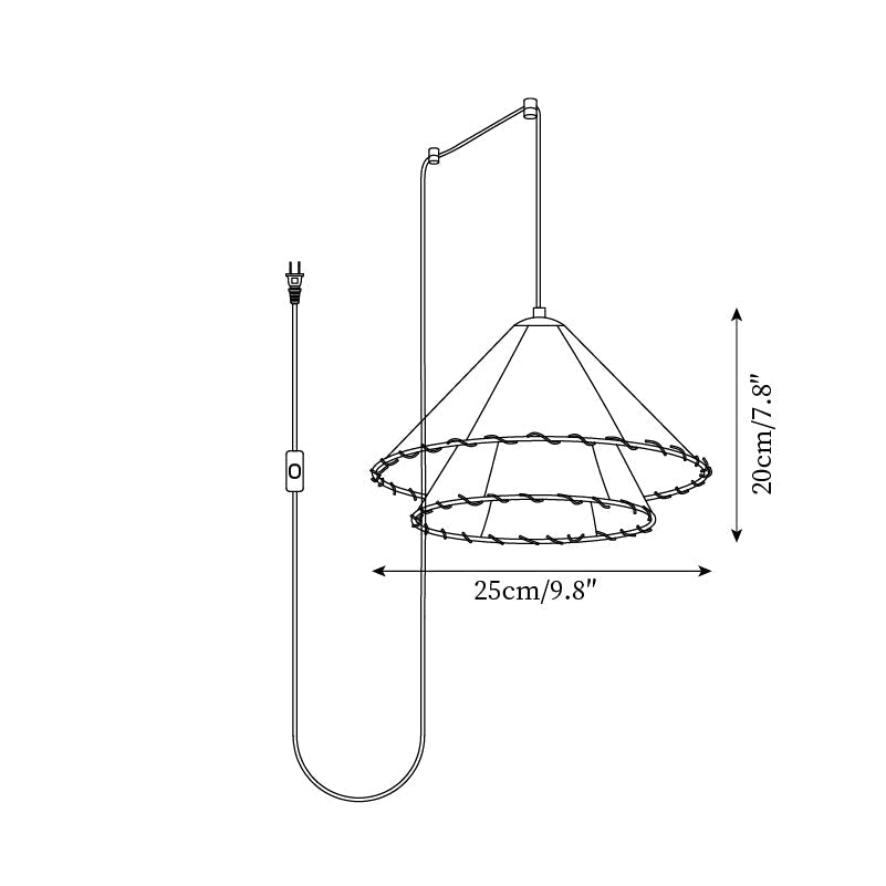 Vionel Plug-in Pendant Light