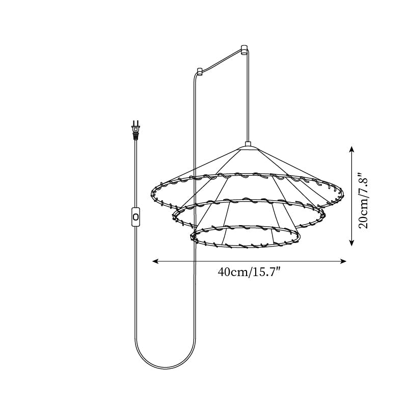 Vionel Plug-in Pendant Light
