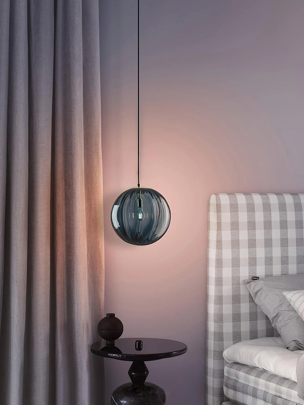 Halore Glass Vintage Pendant Light