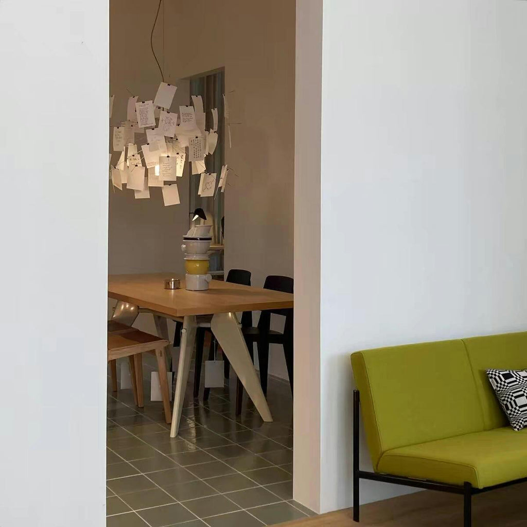 Lustra Chandelier Paper Customizable Creative