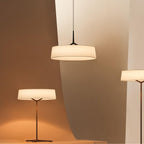 Ovynira Cylindrical Fabric Pendant Light