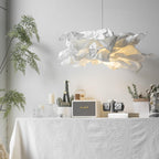 Paper Plug-In Pendant Lamp Pleated Origami Form