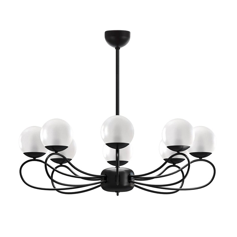 Aurlaeir Elegance Vintage Papillon Brass Glass Chandelier