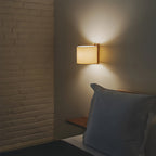 Aura Minimalist Fabric Wall Light