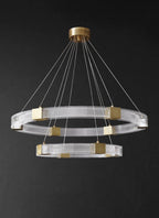 Eurdora Modern Minimalist Ring LED Chandelier