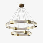 Eurdora Modern Minimalist Ring LED Chandelier