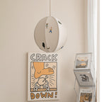 Cadorus Art Textile Swag Fabric Pendant Lamp