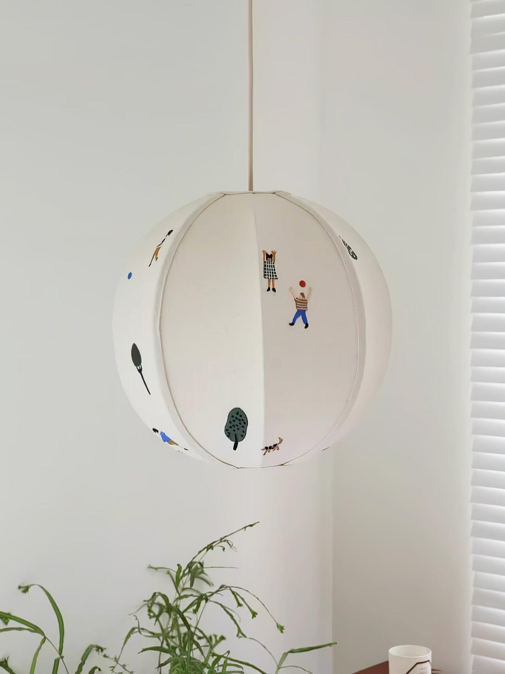 Cadorus Art Textile Swag Fabric Pendant Lamp