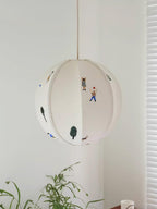 Cadorus Art Textile Swag Fabric Pendant Lamp