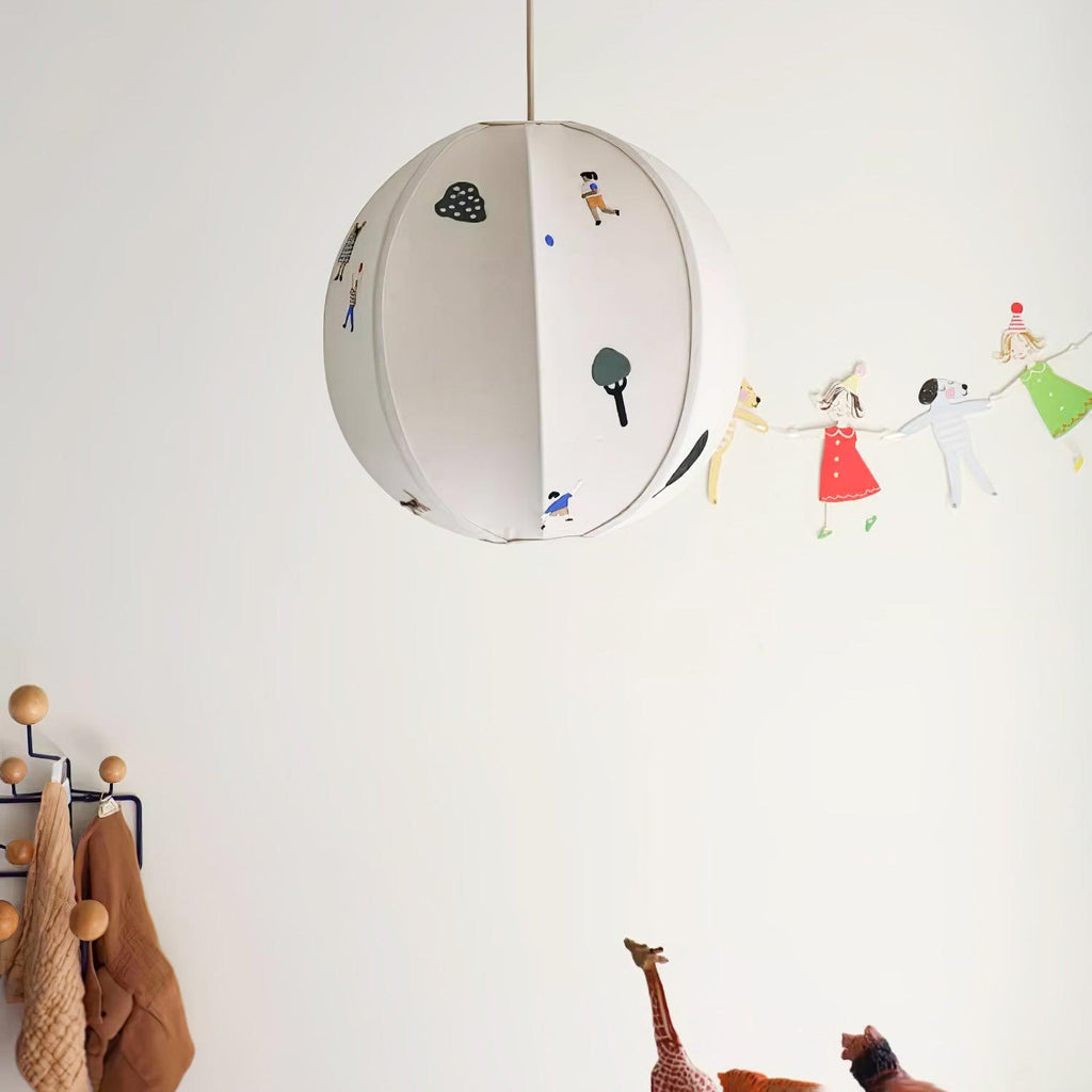 Cadorus Art Textile Swag Fabric Pendant Lamp