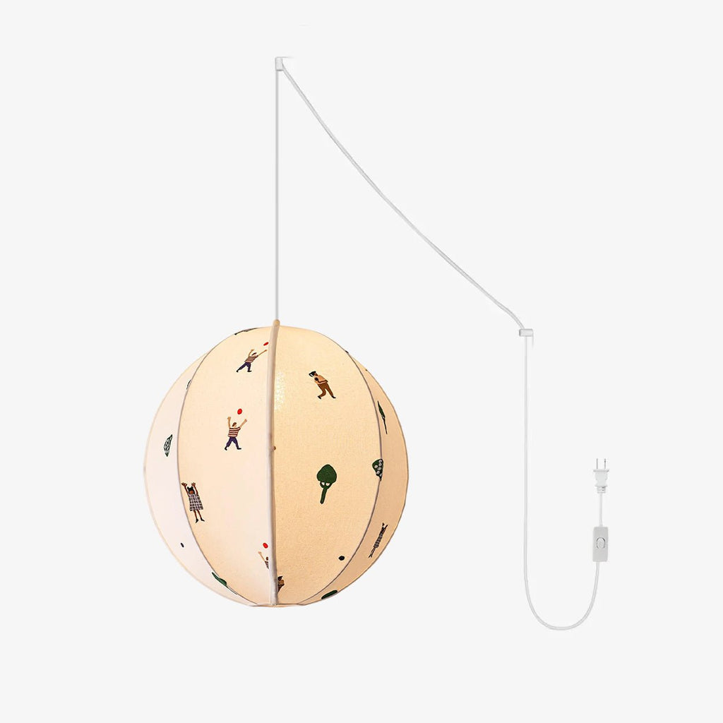 Cadorus Art Textile Swag Fabric Pendant Lamp