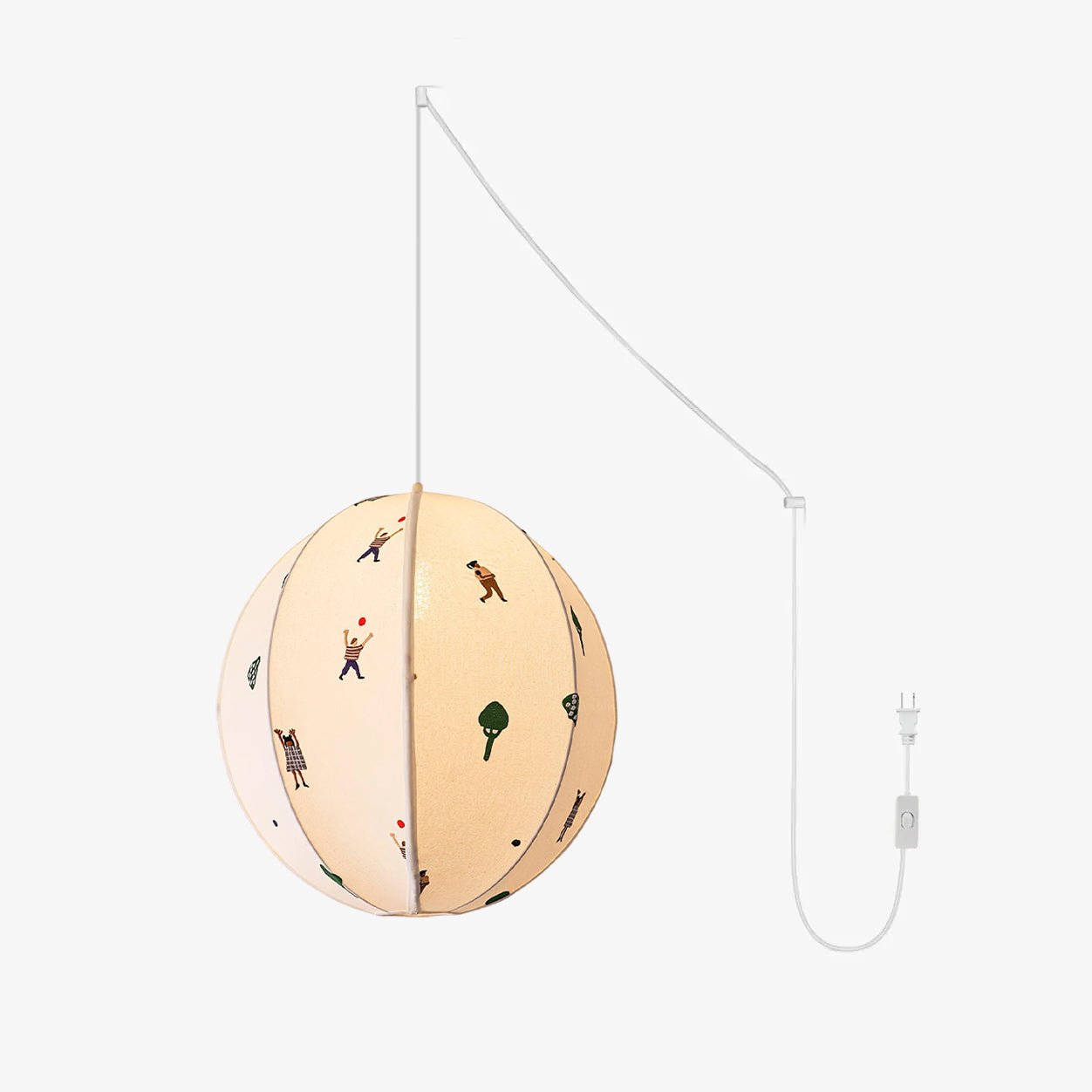 Cadorus Art Textile Swag Fabric Pendant Lamp