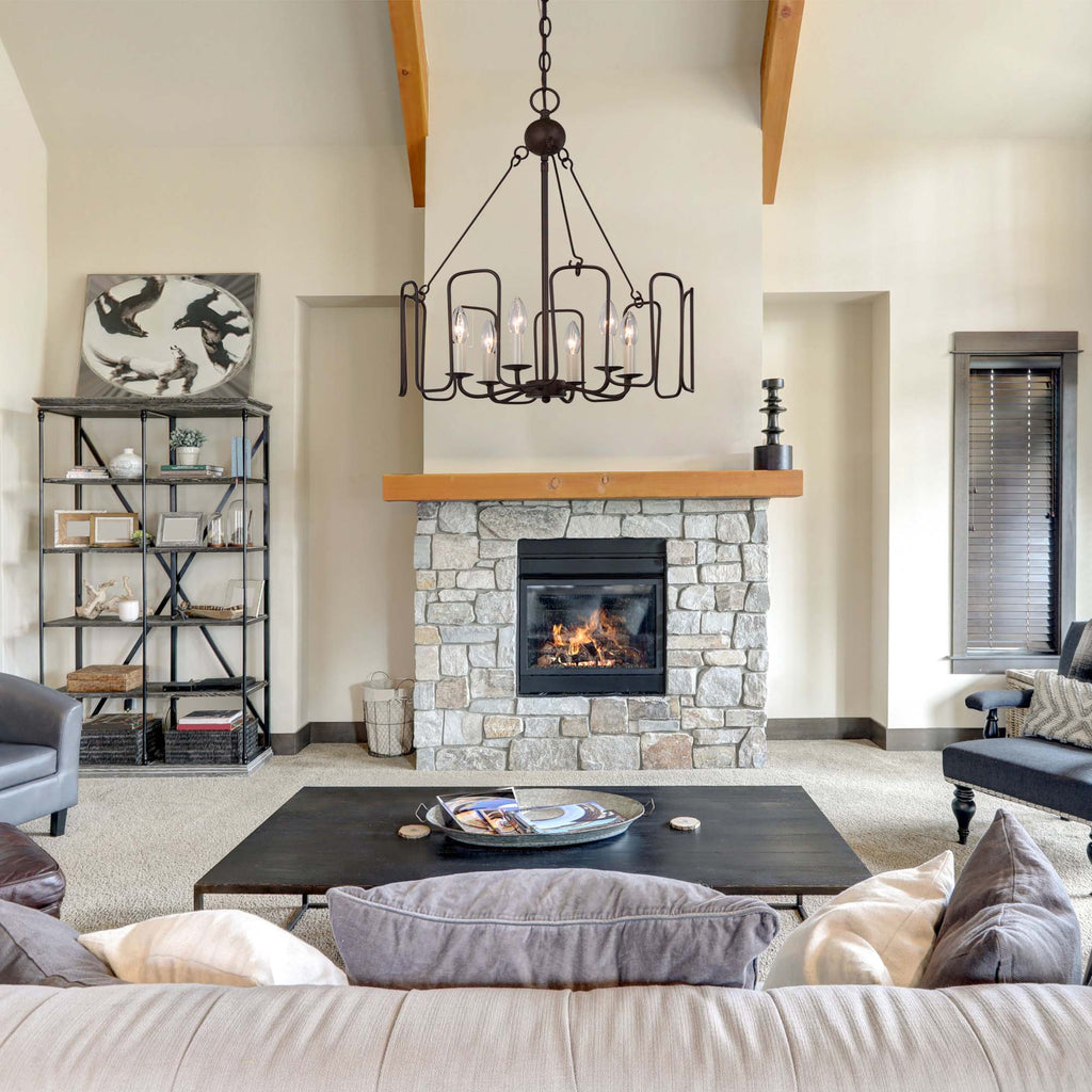 Cocaryra Vintage Industrial Chandelier