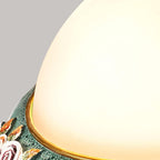Viraearae Pastoral Bowl Resin Glass Ceiling Light