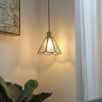Elarace Brass & Glass Elegant Pendant Lamp