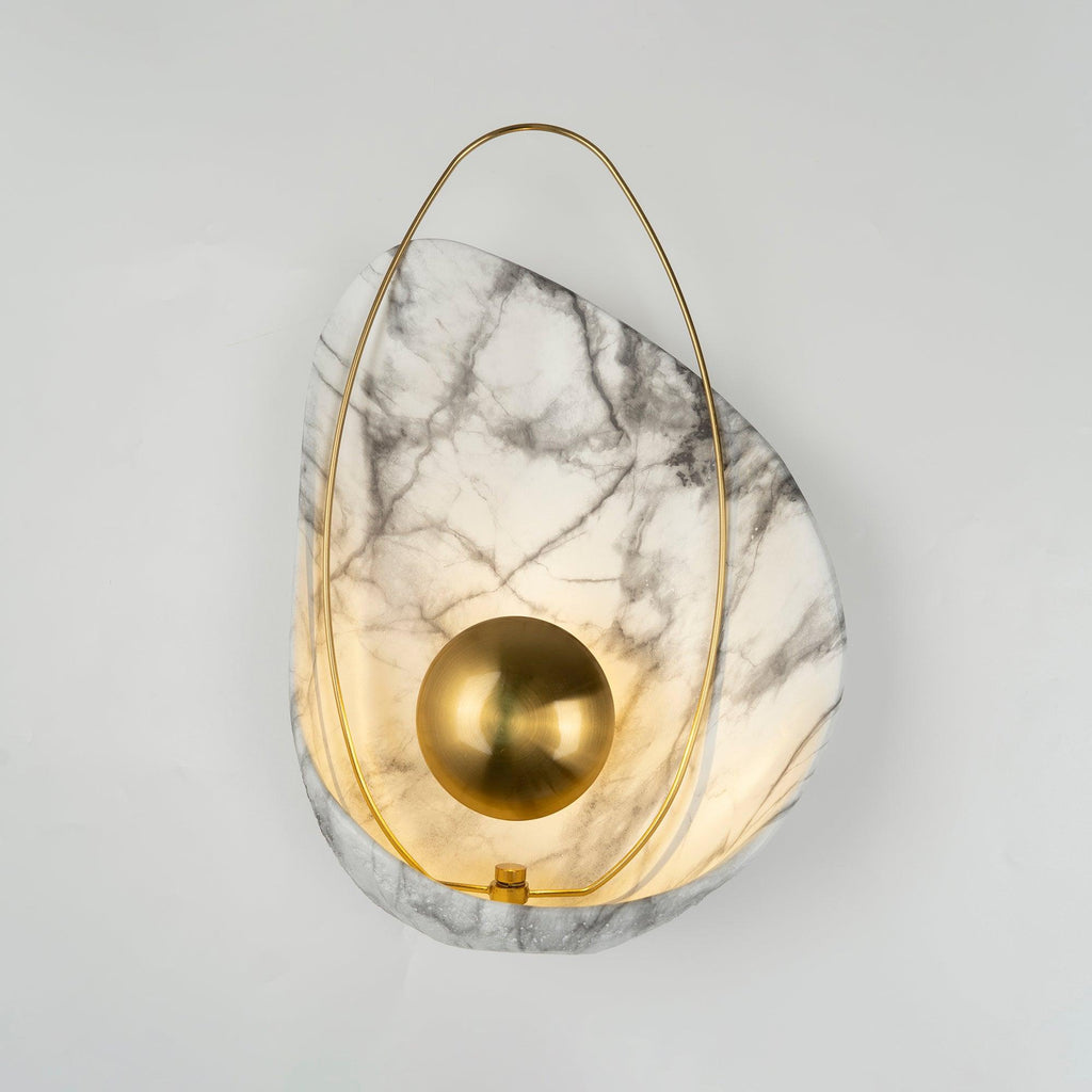 Vethaora Premium Nordic Art Pearl Resin Wall Lamp