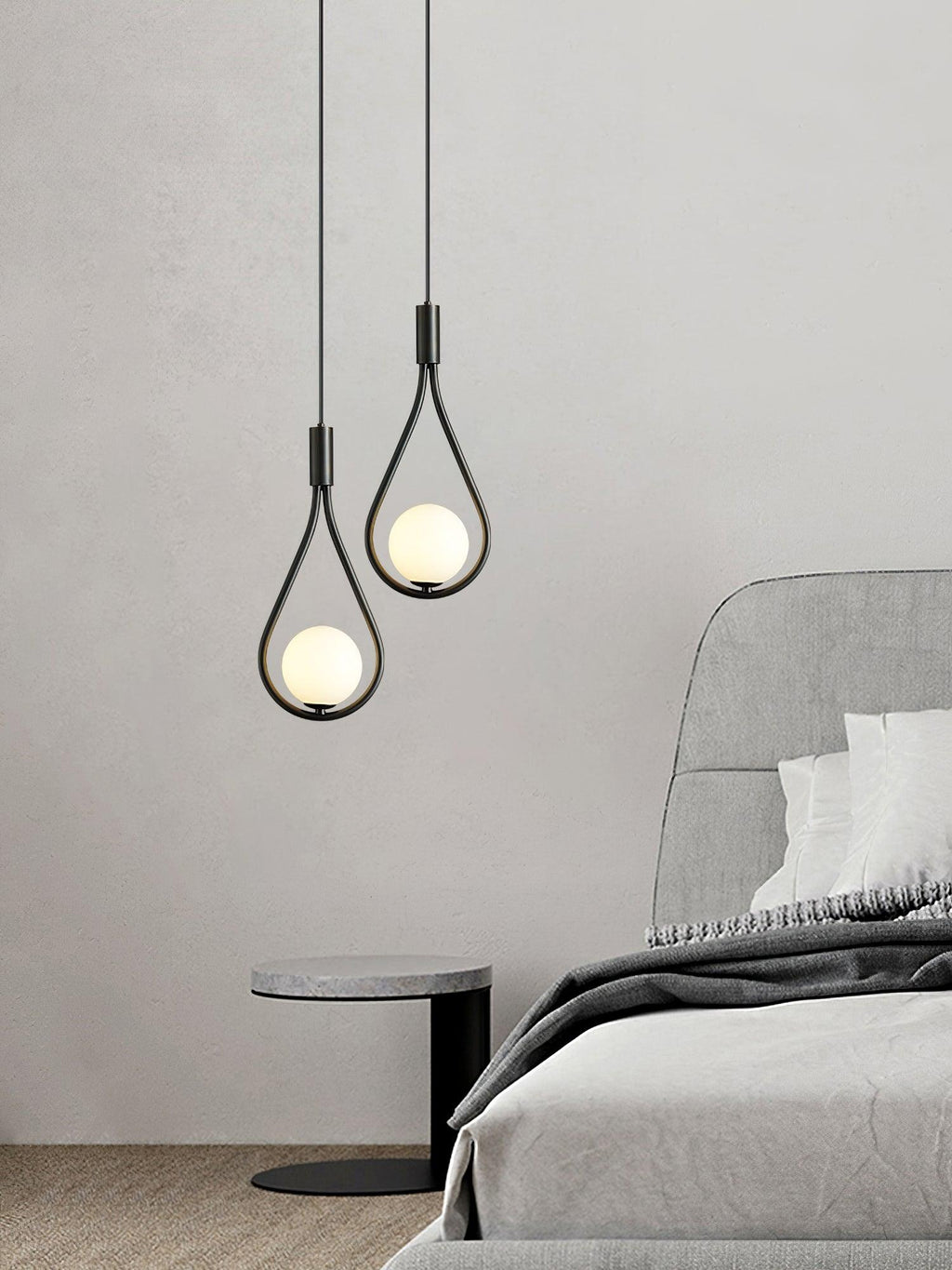 Droplet Modern Brass Pendant Light