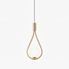Droplet Modern Brass Pendant Light