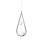 Ertheion Modern Minimalist Pearls Brass Glass Pendant Lamp