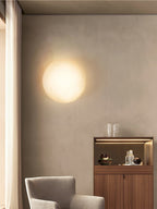 Eurthais Minimalist Alabaster Wall Light